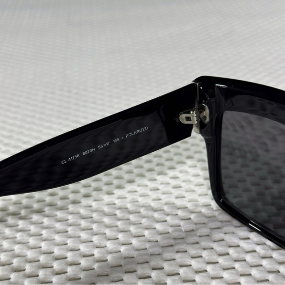 [SOLD OUT] CELINE 3 dots CL41756 8073H 56-17 Black Sunglasses - Picture 5 of 8